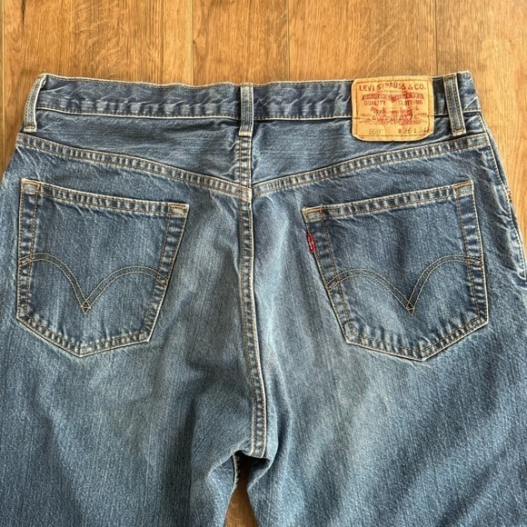 Levi’s 559 Relaxed Straight Leg Y2K Denim Jeans - Picture 6 of 10